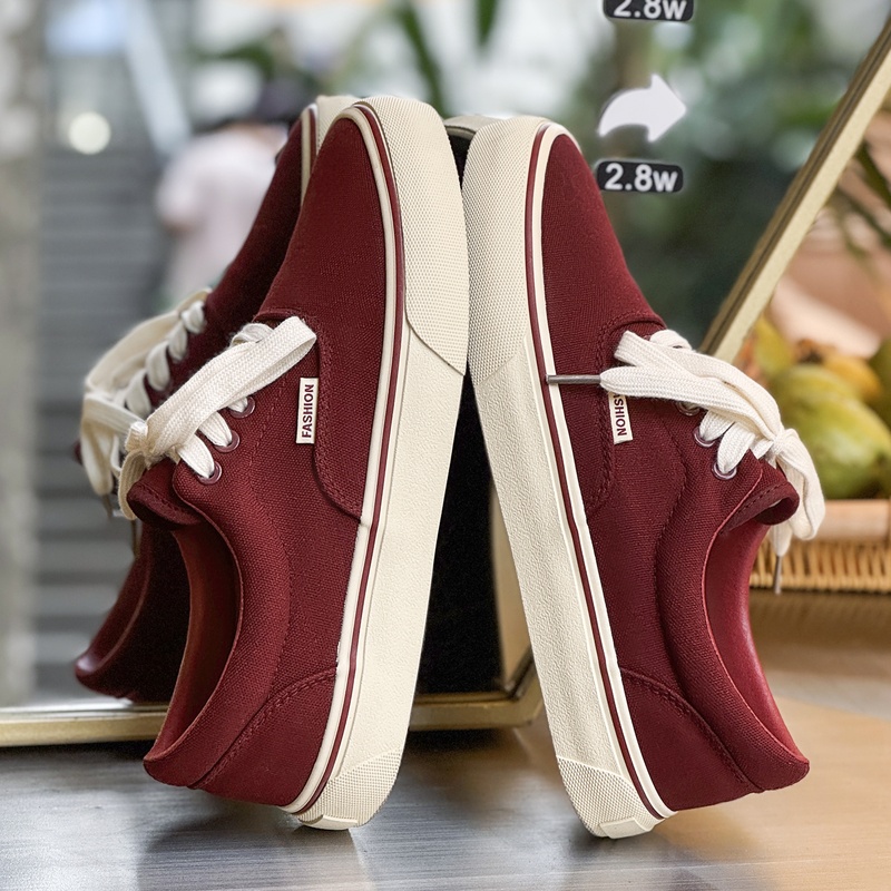 Vans Shoes Old Skool - Men Classic Canvas Shoes Casual Low
