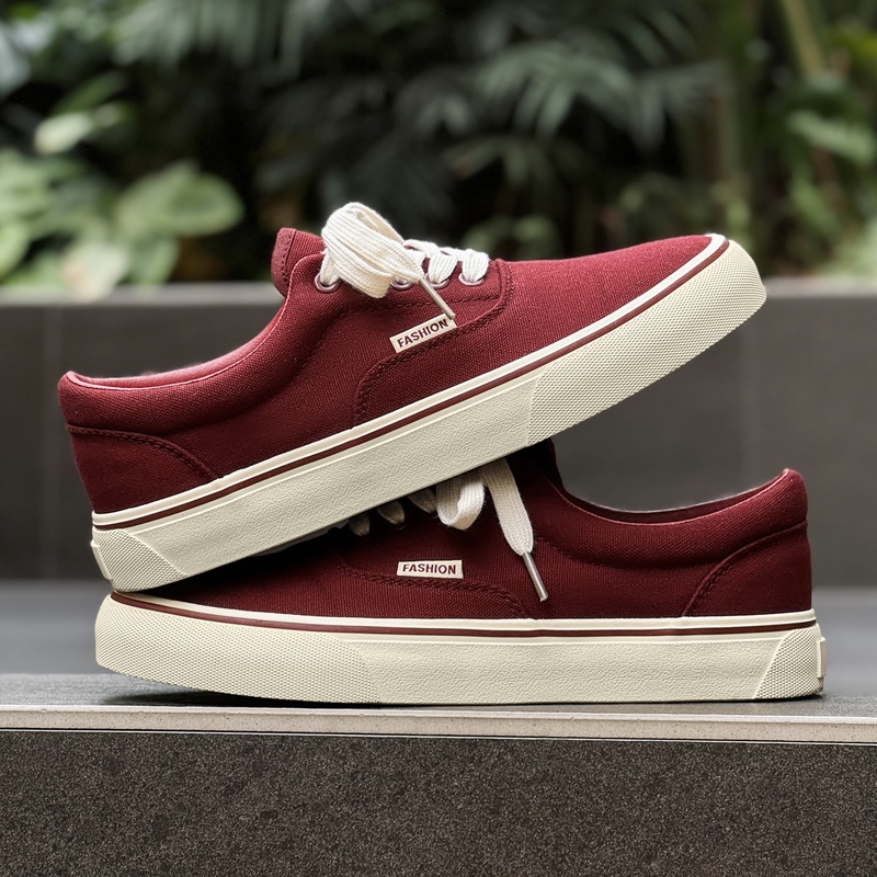 Men Classic Canvas Shoes Casua - Vans Shoes Old Skool ulasan dan harga